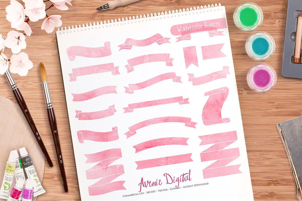 New Watercolor Texture Toolkit, a Texture Graphic by Avenie Digital (Photo 13 of 17)