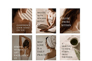 Wellness Instagram Canva Templates, a Social Media Template by Arslan (Thumbnail 5 of 5)