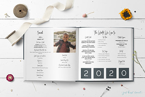 12x12 Family Photobook Template