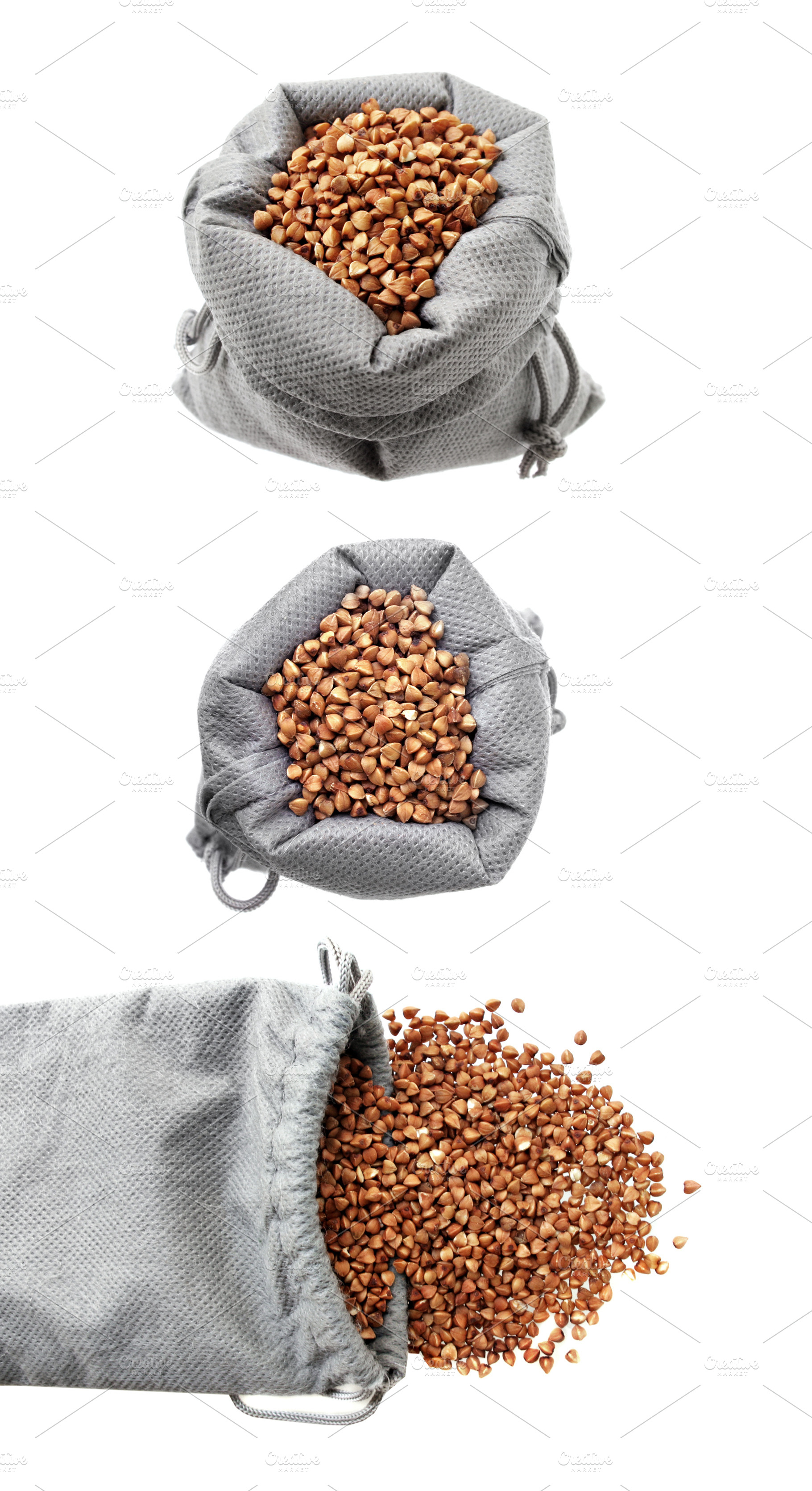 Bags with buckwheat, a Photo by saiko3p