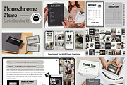 Monochrome Muse Starter Branding Kit, a Branding & Logo Template by Hell Yeah Designs (Thumbnail 3 of 16)