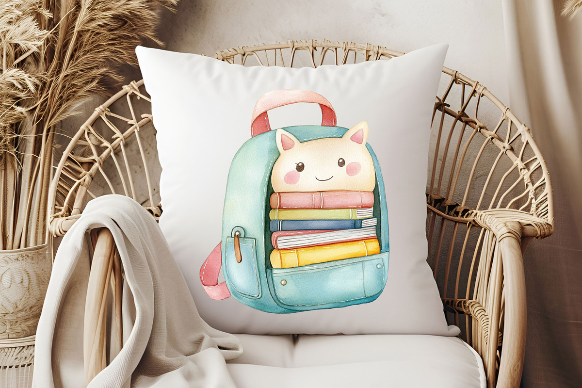 Kawaii Back to School Clipart, an Illustration by Pixels.Craft (Photo 5 of 7)