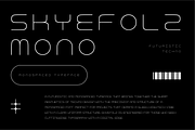 VB SkyeFolz - Futuristic Font, a Sans Serif Font by VALIANTBROTHA (Thumbnail 7 of 9)