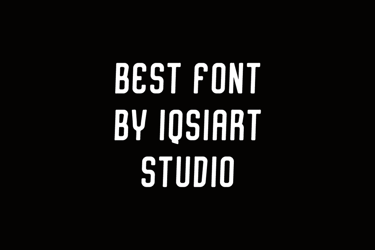 Dannquen - Round Tall Font, a Sans Serif Font by Iqsiart Studio (Photo 3 of 6)