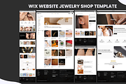 Luxury Gold Jewelry Wix Template, a Wix Template by Gsrwebdesign (Thumbnail 3 of 7)