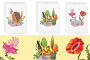 Cozy Garden Tales Clipart, a Seasonal Illustration by FaliushViktoriaArtist (Thumbnail 11 of 16)