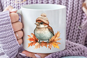 Autumn Sparrows Bird Clipart, an Illustration by Rose Art (Thumbnail 5 of 7)