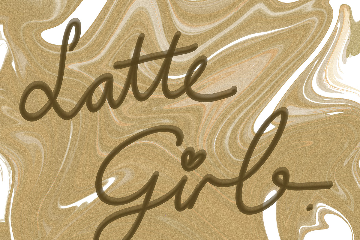 Bubble Procreate Hand Script Brush, a Brush Add-On by elif (Photo 2 of 7)