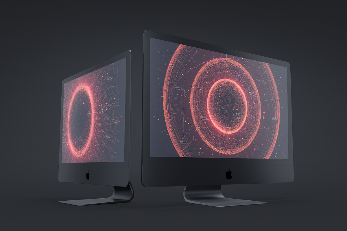 10 Data visualization background, a Technology Illustration by MaximGertsen (Photo 5 of 7)
