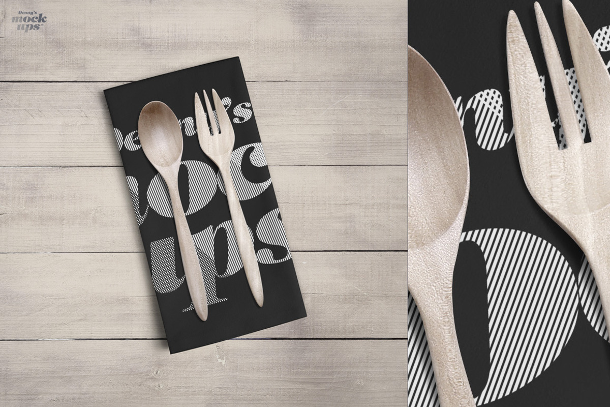 Flour Sack Towel Mockup, a Product Mockup by Denny's Mock-ups (Photo 9 of 10)