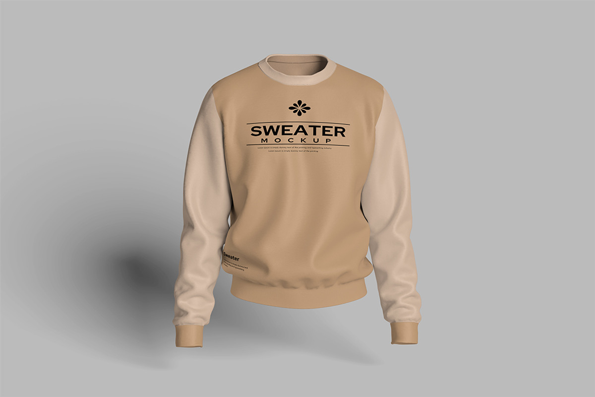 Women's Sweaters Mockup, a Shirt Mockup by Pikachudesign (Photo 2 of 3)