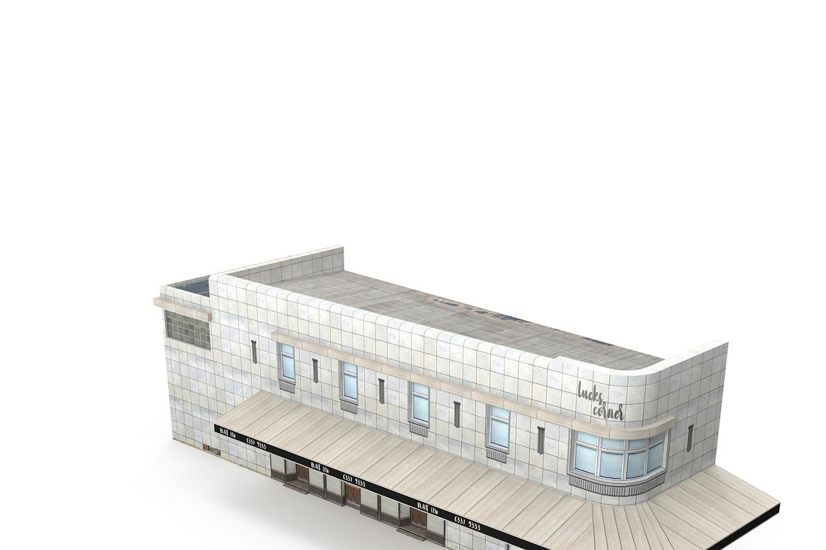 Dinner House 165 Low Poly, an Architecture 3D Model by Daniel Mikulik (Photo 8 of 12)