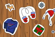 Merry Christmas Card Big Set!, an Illustration by JUBO (Thumbnail 6 of 8)