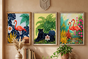 33 Boho Maximalist Jungle Printable, a Decorative Illustration by Image for Sale (Thumbnail 3 of 3)