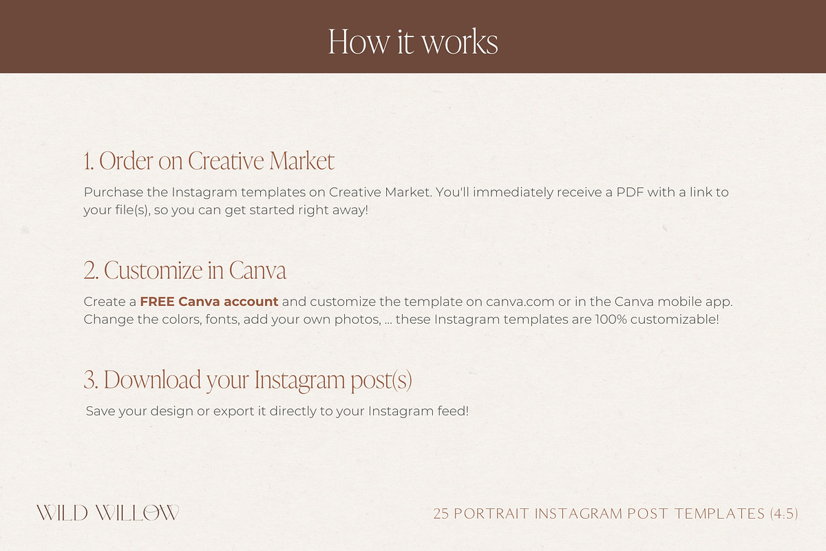 Luxury Instagram post templates, a Social Media Template by Wonderlik Webdesign (Photo 11 of 11)