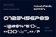 Gotech - Modern Futuristic Font, a Symbol Font by Masyafi Studio (Thumbnail 3 of 8)