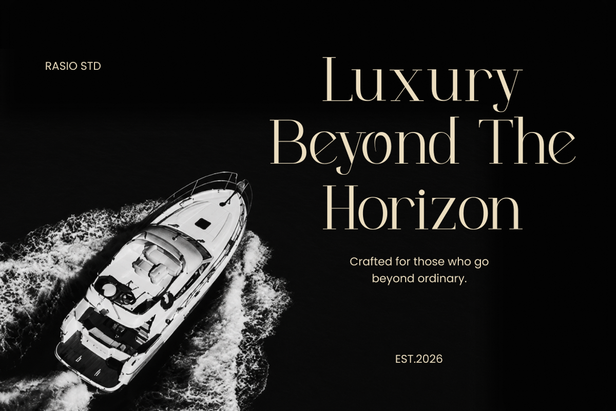 Ondine Modern Luxury Serif Font, a Serif Font by Rasio Studio (Photo 6 of 9)