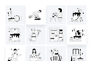 Animated Housekeeping Icons, a Duotone Icon by Prosymbols (Thumbnail 8 of 10)
