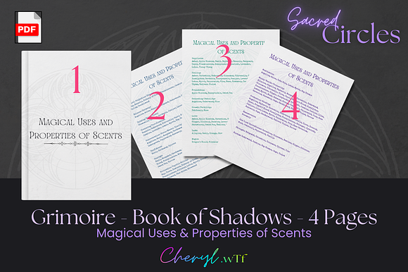 Grimoire - Book of Shadows - Scents 2 preview 7