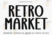 Retro Market, a Handwritten Font by FreshTypeINK (Thumbnail 1 of 7)