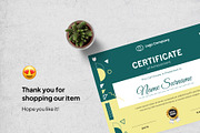 Certificate Template, a Stationery Template by Panen Creative (Thumbnail 3 of 3)