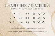 Charleth Angular Modern Sans Display, a Sans Serif Font by Cloverons (Thumbnail 13 of 14)