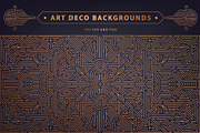 Art Deco Geometric Backgrounds, a Pattern Graphic by Marylia (Thumbnail 1 of 12)