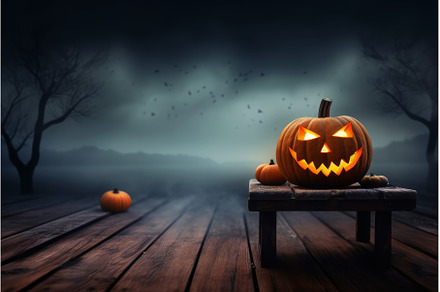 Halloween spooky pumpkin scary, a Nature Photo by Ylivdesign
