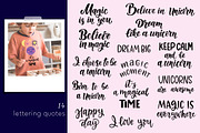 Unicorn - magic collection, a Graphic by rinaletters (Thumbnail 8 of 14)
