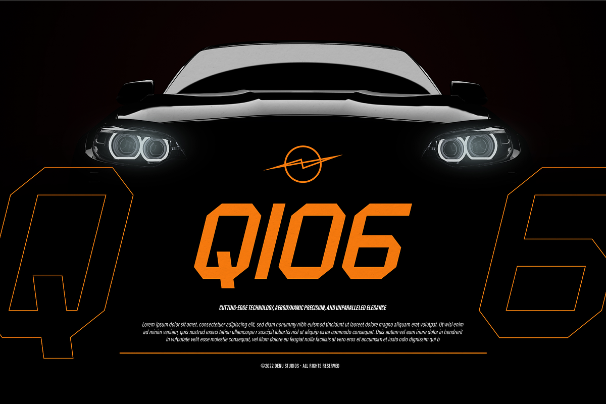 Zaegers | Race Display Font, a Sans Serif Font by Denustudios (Photo 6 of 12)
