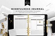 Mindfulness Journal Canva, a Magazine Template by The Blog Creative (Thumbnail 1 of 6)
