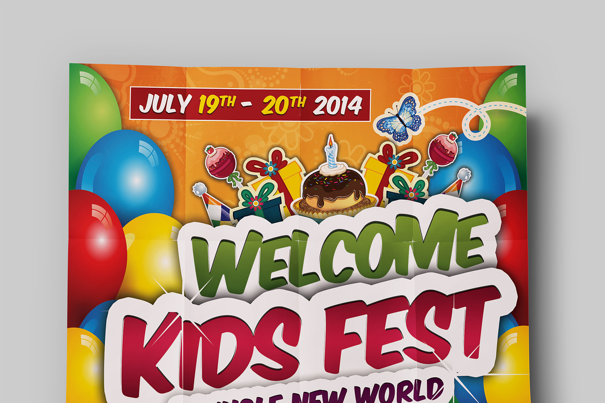 Kids Festival Flyers, a Flyer Template by fatihakdemir (Photo 3 of 4)