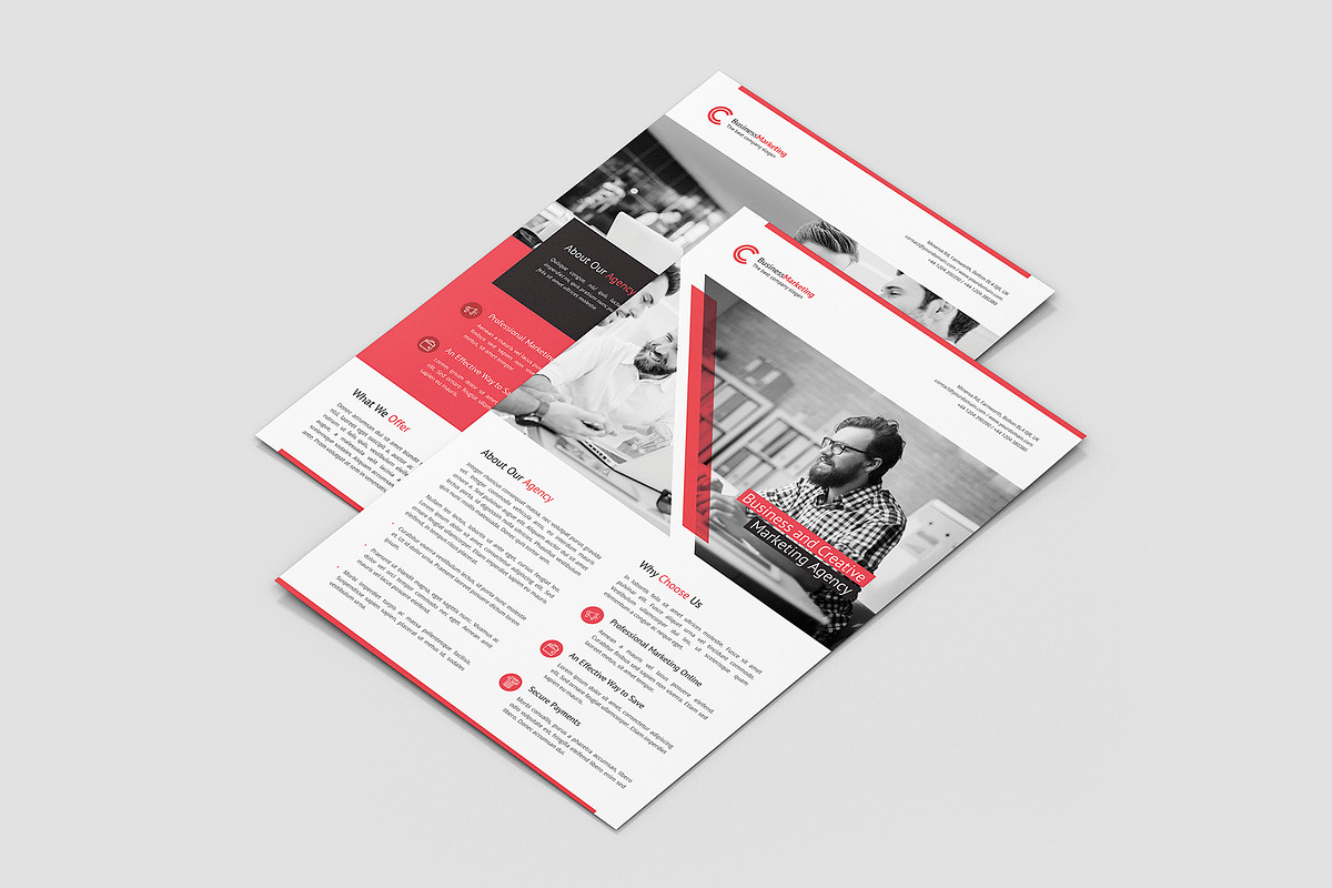 Business Marketing Flyer Template, a Flyer Template by artbart (Photo 2 of 8)