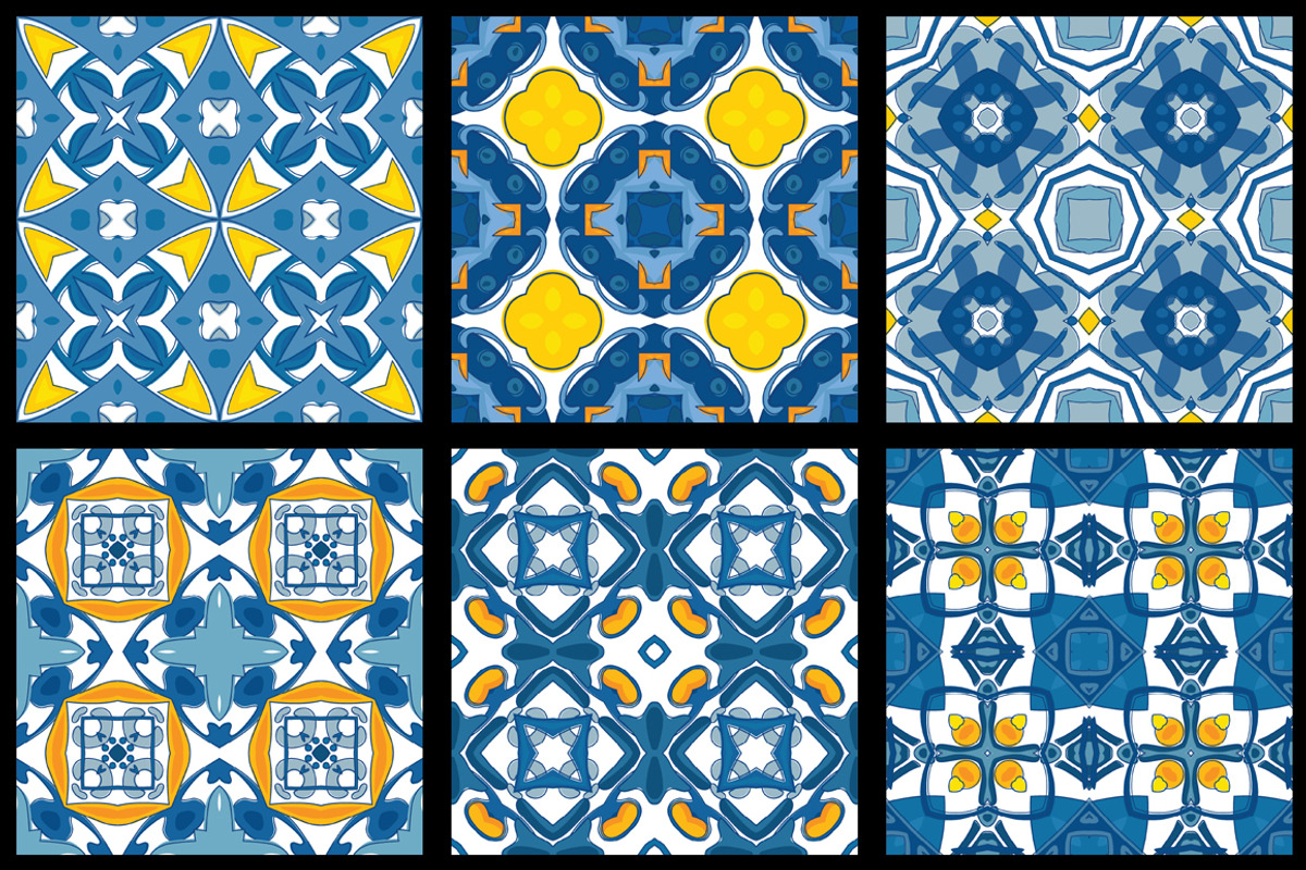 Set 98 - 6 Seamless Patterns, a Pattern Graphic by Little Bird (Photo 5 of 6)