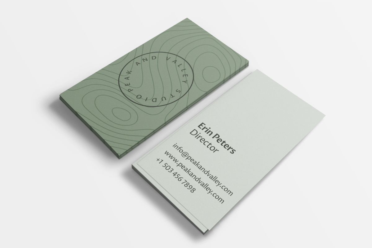Topography Stationery Template, a Stationery Template by Hello Mart (Photo 4 of 5)
