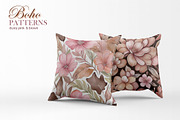 Boho Patterns. Pink and brown, a Pattern Graphic by L- design studio (Thumbnail 6 of 7)