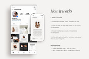 Canva Massage Therapist templates, a Social Media Template by LiliesandBerries (Thumbnail 5 of 21)