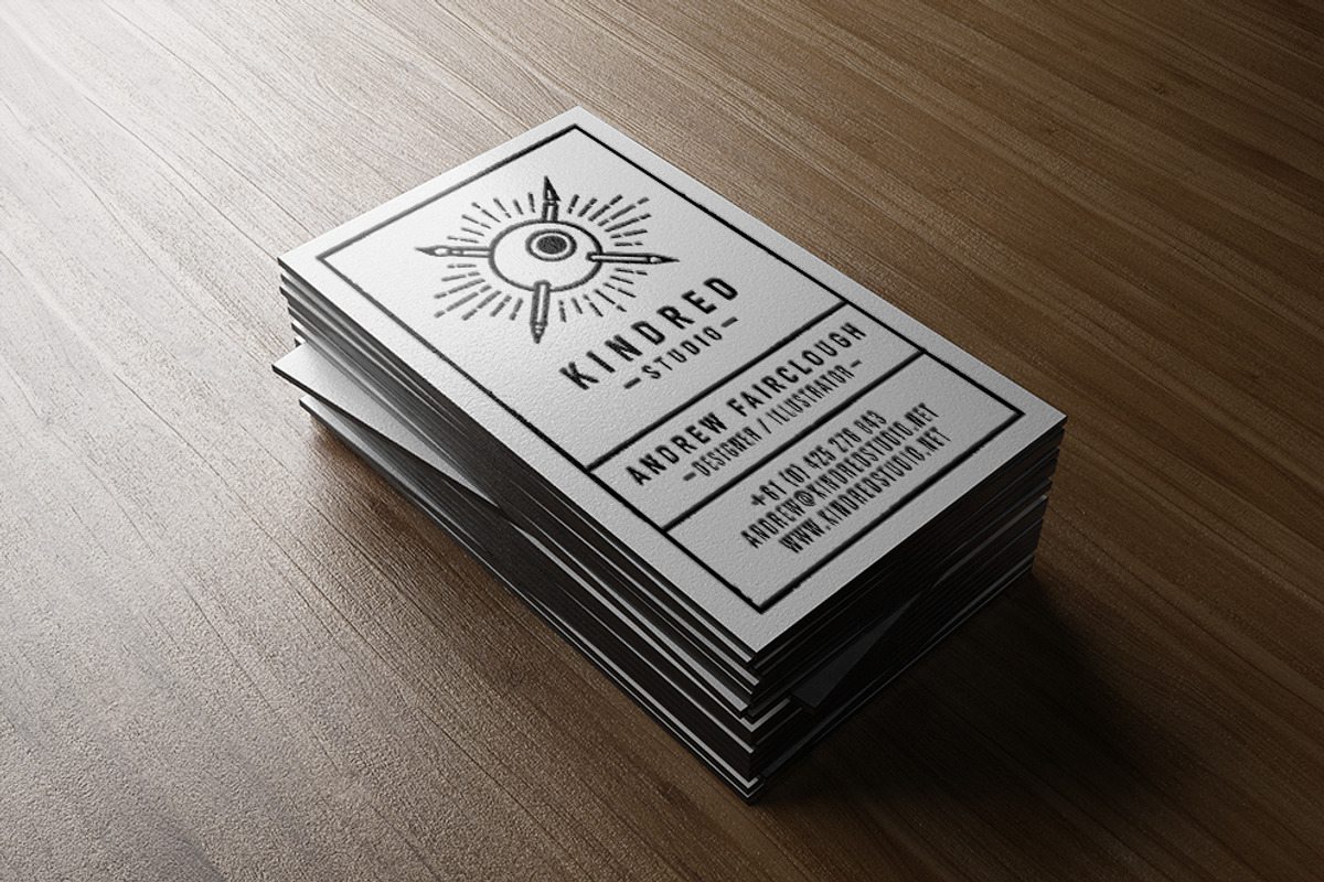 Business cards. 7 PSD mockups, a Print Template by Egor Shkolnikov (Photo 7 of 7)