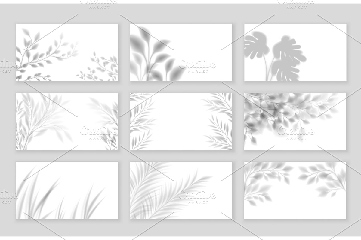 Realistic floral shadows. Botanical, an Illustration by winwin.art