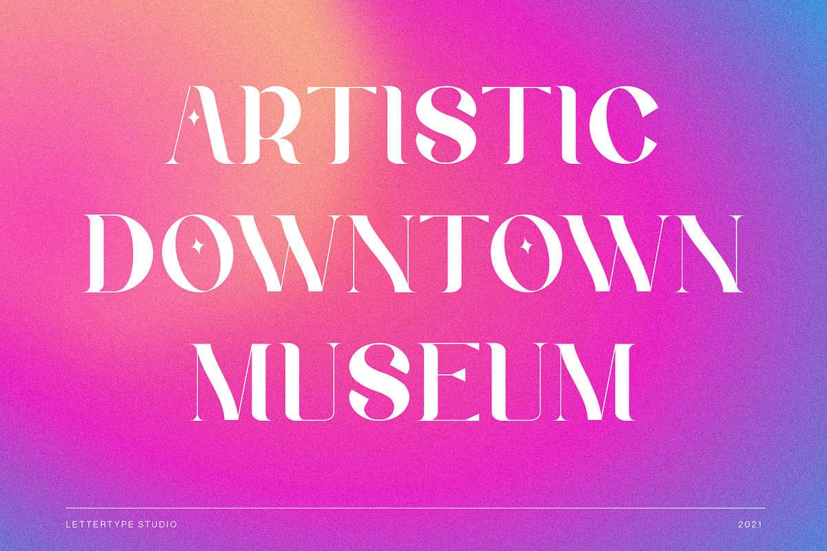 Suika a Modern / Vintage Font, a Serif Font by Lettertype Studio (Photo 7 of 15)