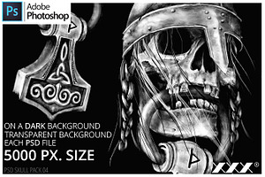 Viking skull celtic pack T-shirt