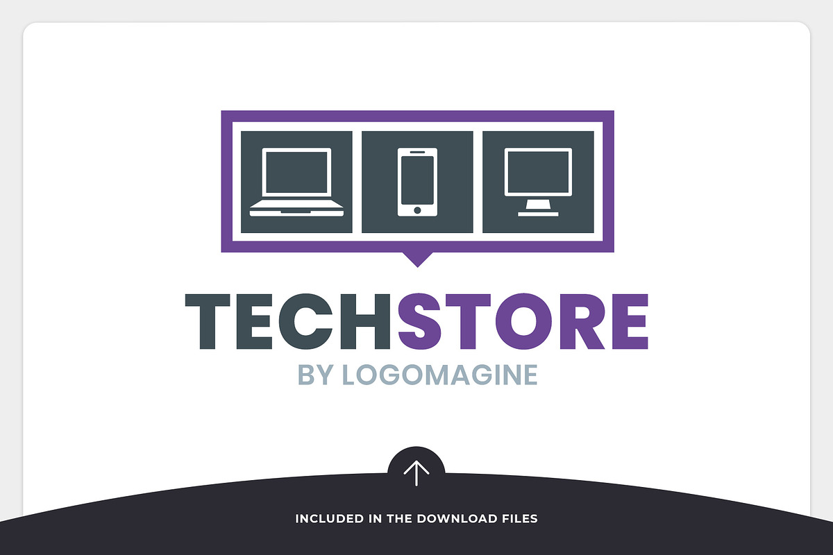 Tech Store Logo Template, a Branding & Logo Template by LOGOMAGINE (Photo 7 of 13)