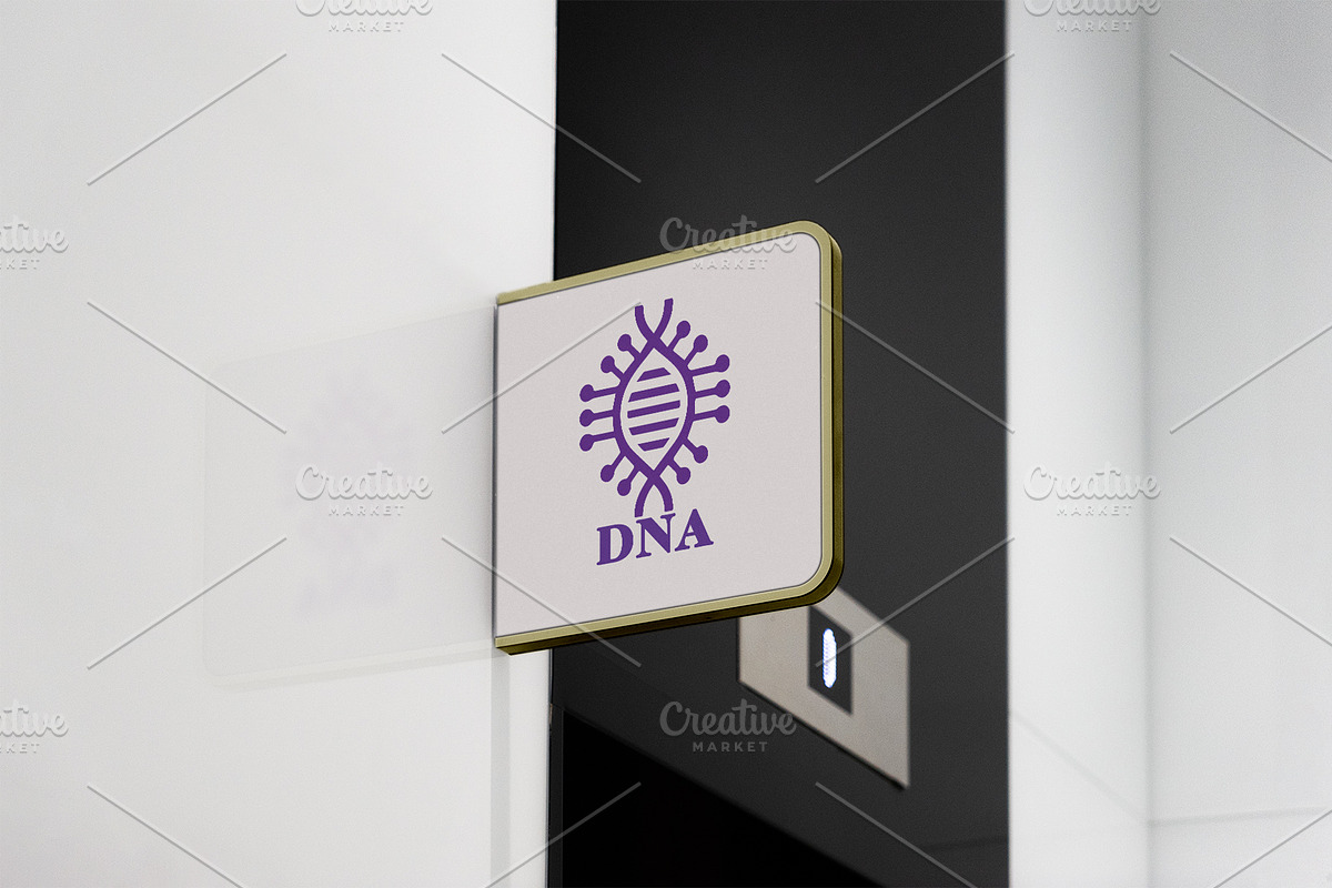 DNA Logo, a Branding & Logo Template by Vectorium Studio (Photo 3 of 3)
