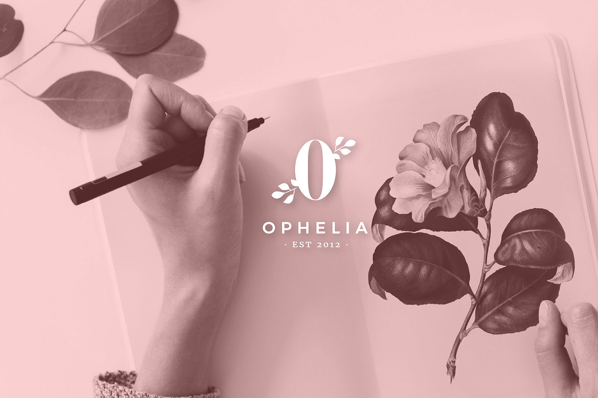 Floral logo templates, a Branding & Logo Template by Nues Design (Photo 14 of 17)