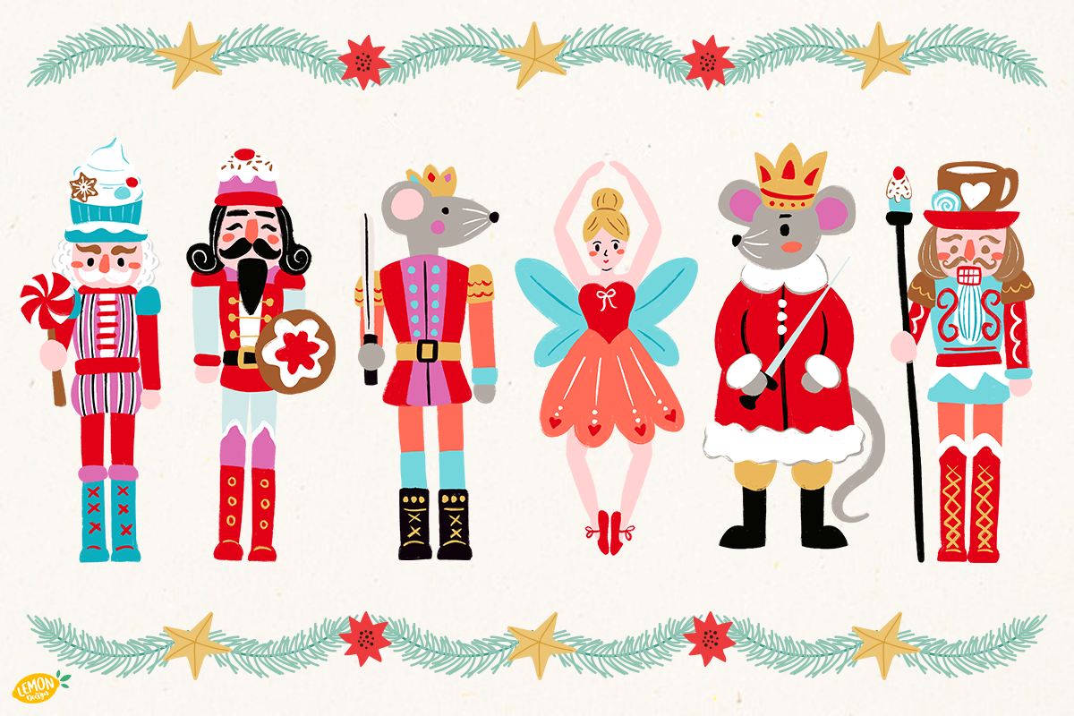 The Nutcracker PNG Clipart Bundle, a Seasonal Illustration by LemonDesign (Photo 3 of 4)