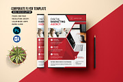 Business Flyer Template, a Flyer Template by retrographix (Thumbnail 1 of 4)