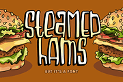 Steamed Hams Font, a Font by Denise Chandler (Thumbnail 1 of 7)