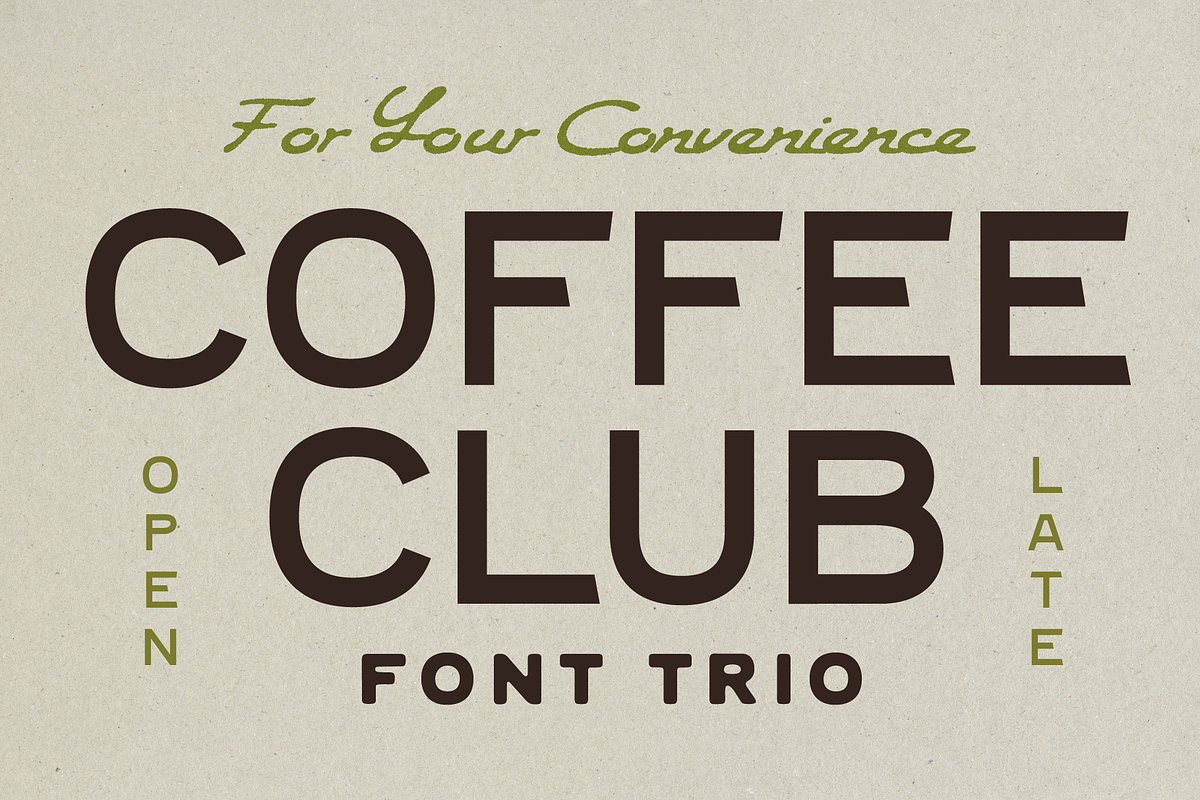 Carajillo Font Collection, a Script Font by MEG BURK CHOI (Photo 5 of 7)