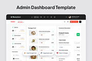 Restaurant Admin Dashboard, a Websites & App Template by SquidPixey (Thumbnail 2 of 5)