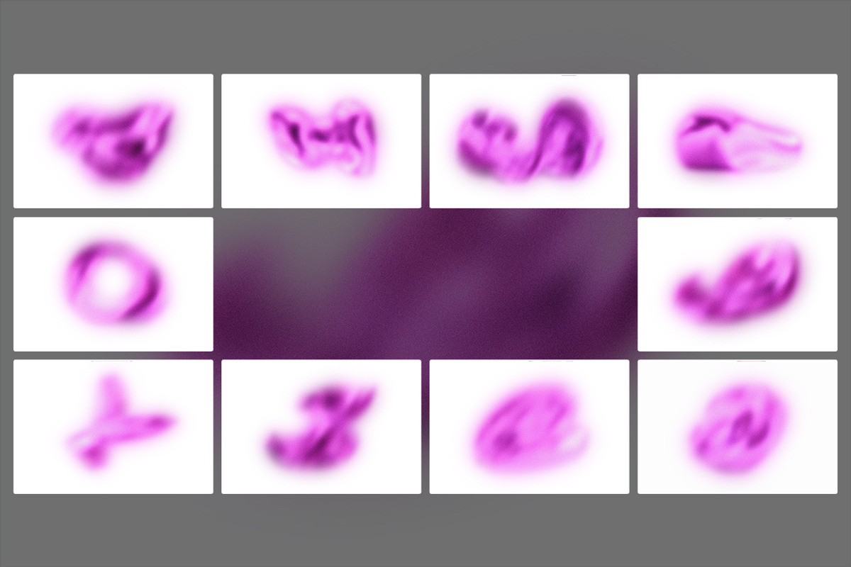Grainy Gradient Shape Overlays, a Background Graphic by Partikusi Design